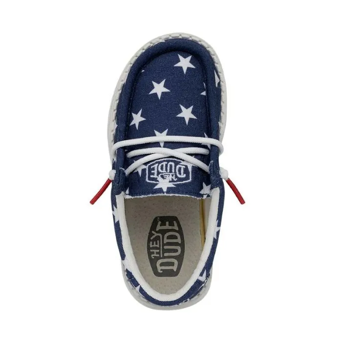 Hey Dude Little Kids Wally Toddler Patriotic American Flag 8211 Kids Hey Dude Little Kids Wally Toddler Patriotic American Flag 8211 Kids