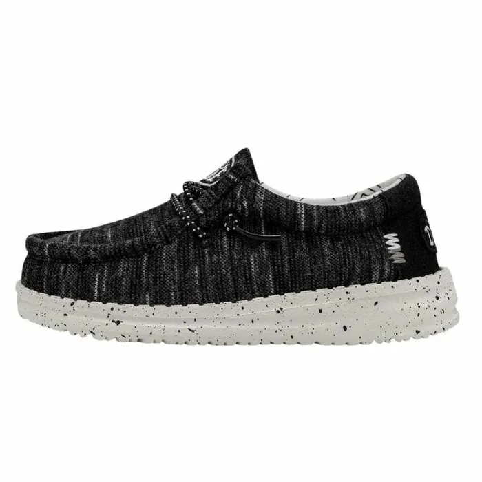 Hey Dude Little Kids Wally Toddler Stretch Black 8211 Kids