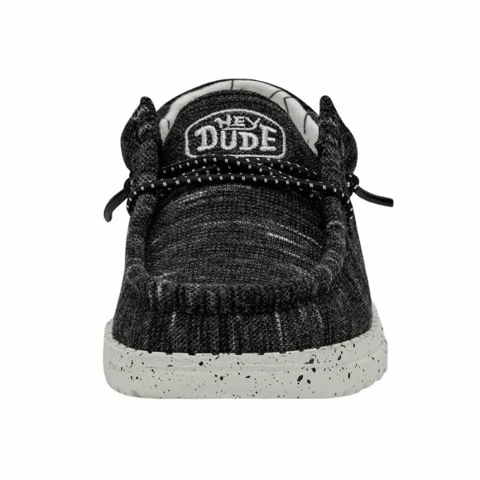 Hey Dude Little Kids Wally Toddler Stretch Black 8211 Kids