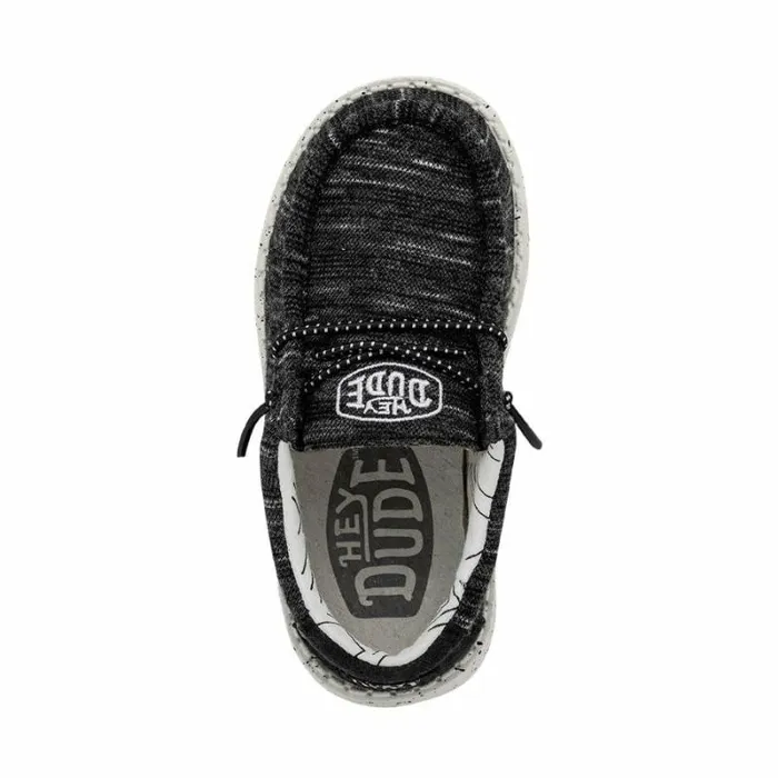 Hey Dude Little Kids Wally Toddler Stretch Black 8211 Kids