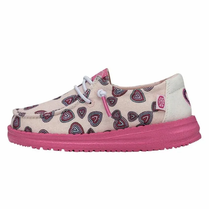 Hey Dude Little Kids Wendy Toddler Hearts Pink 8211 Kids