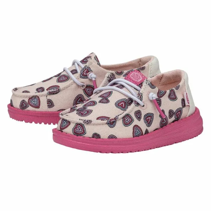 Hey Dude Little Kids Wendy Toddler Hearts Pink 8211 Kids