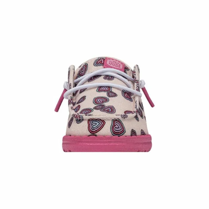Hey Dude Little Kids Wendy Toddler Hearts Pink 8211 Kids