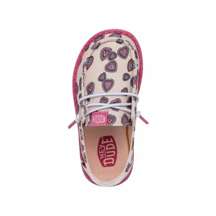 Hey Dude Little Kids Wendy Toddler Hearts Pink 8211 Kids