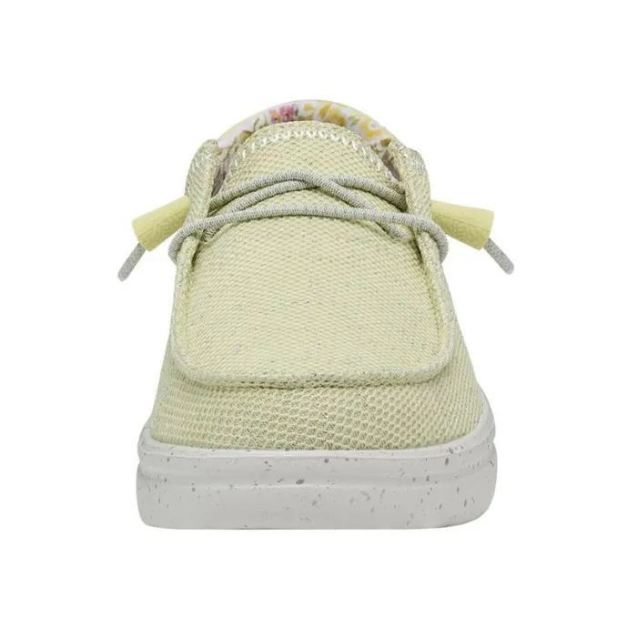 Hey Dude Platforms Wendy Rise Stretch Lemon 8211 Women Hey Dude Platforms Wendy Rise Stretch Lemon 8211 Women