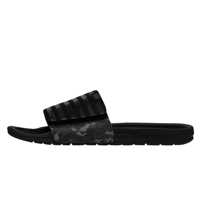 Hey Dude Sandals Phoenix Camo Total Black 8211 Men
