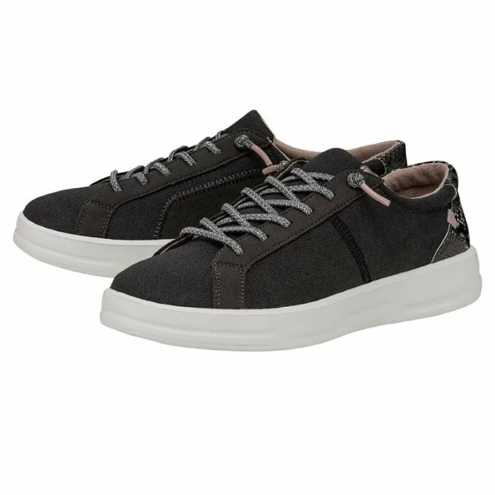 Hey Dude Sneakers Karina Jet Black 8211 Women Hey Dude Sneakers Karina Jet Black 8211 Women