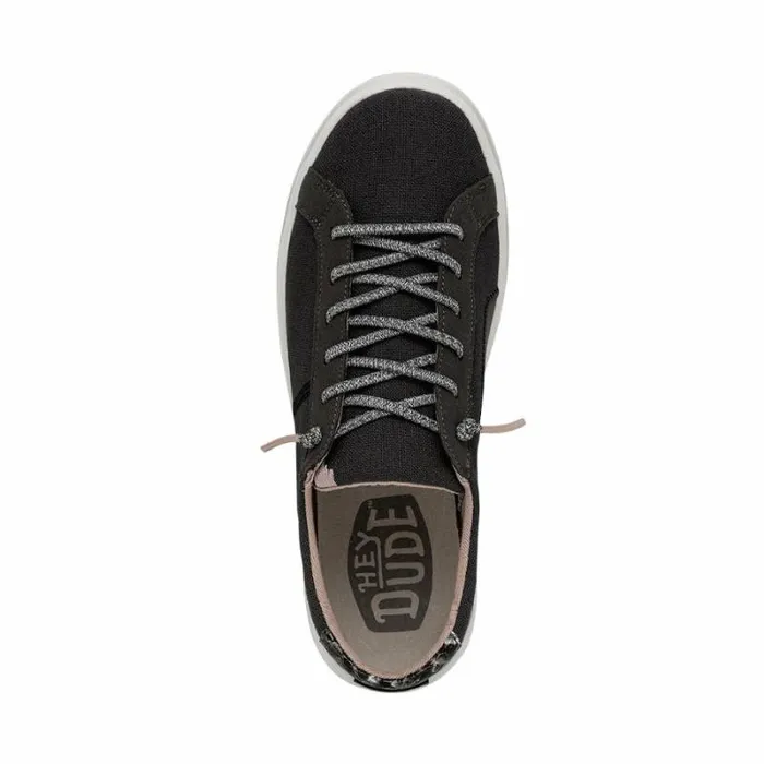 Hey Dude Sneakers Karina Jet Black 8211 Women Hey Dude Sneakers Karina Jet Black 8211 Women
