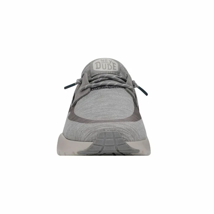 Hey Dude Wendy Sirocco Dual Knit Light Grey 8211 WomenMenKids