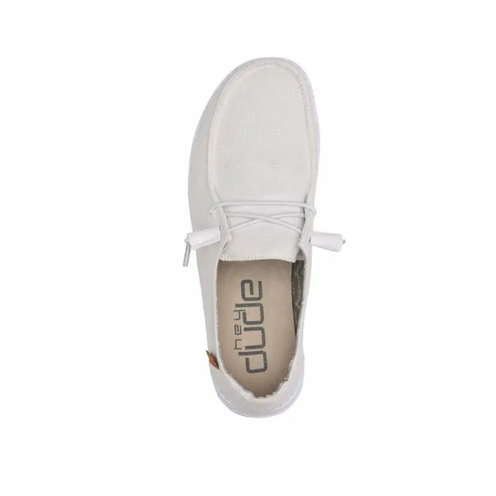 Hey Dude Wendy Wendy Chambray White 8211 Women