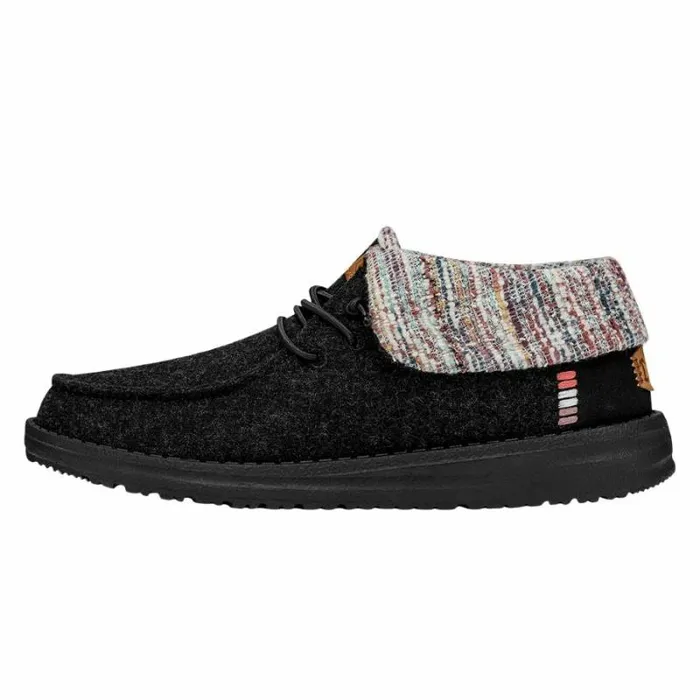 Hey Dude Wendy Wendy Fold Baja Black 8211 Women