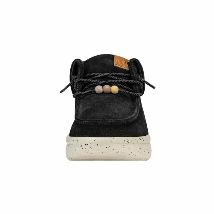 Hey Dude Wendy Wendy Peak Fold Boot Suede Black 8211 Women Hey Dude Wendy Wendy Peak Fold Boot Suede Black 8211 Women