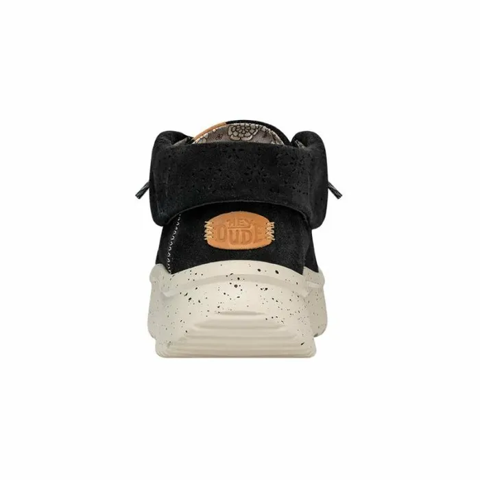 Hey Dude Wendy Wendy Peak Fold Boot Suede Black 8211 Women Hey Dude Wendy Wendy Peak Fold Boot Suede Black 8211 Women