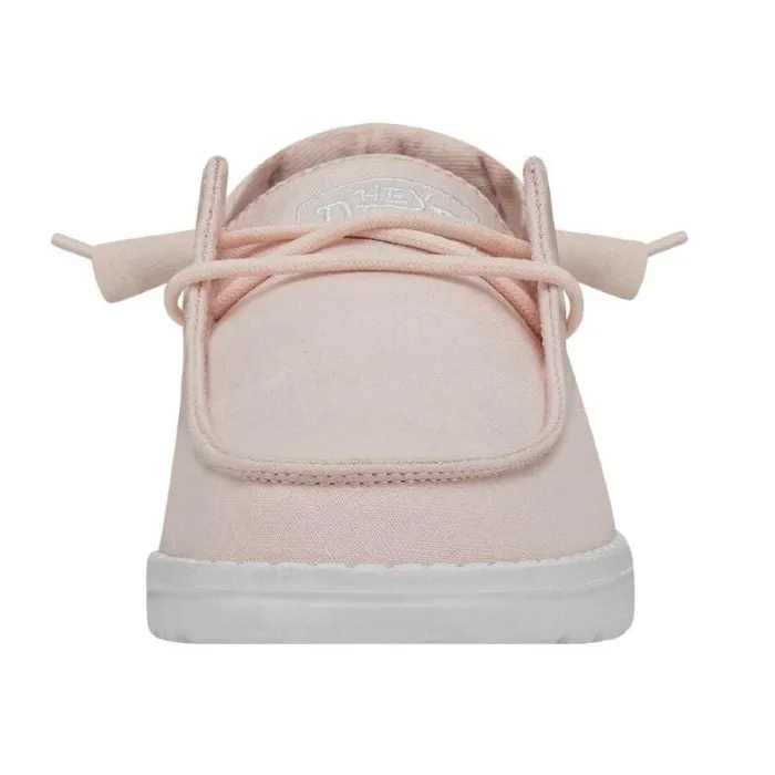 Hey Dude Wendy Wendy Slub Canvas Pink 8211 Women
