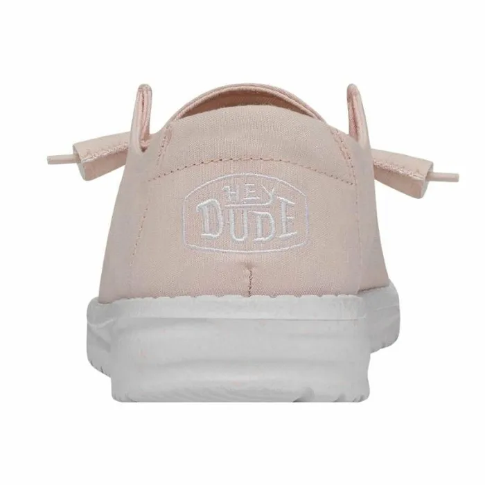 Hey Dude Wendy Wendy Slub Canvas Pink 8211 Women