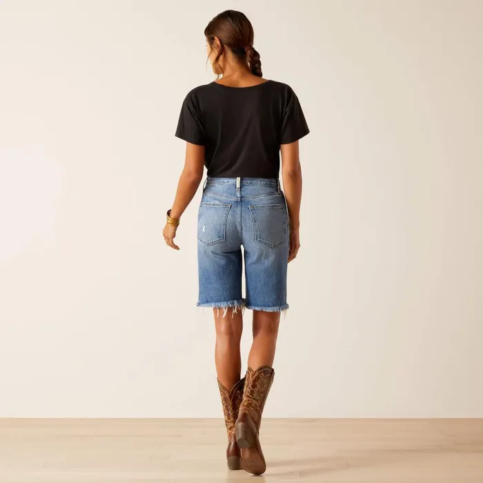 High Rise Jazmine 10034 Short California Women Ariat Denim High Rise Jazmine 10034 Short California Women Ariat Denim