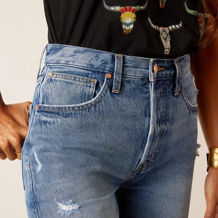 High Rise Jazmine 10034 Short California Women Ariat Denim High Rise Jazmine 10034 Short California Women Ariat Denim