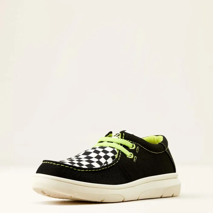 Hilo Black Carbonblack Grid Kids Ariat Big Kids039 Footwear