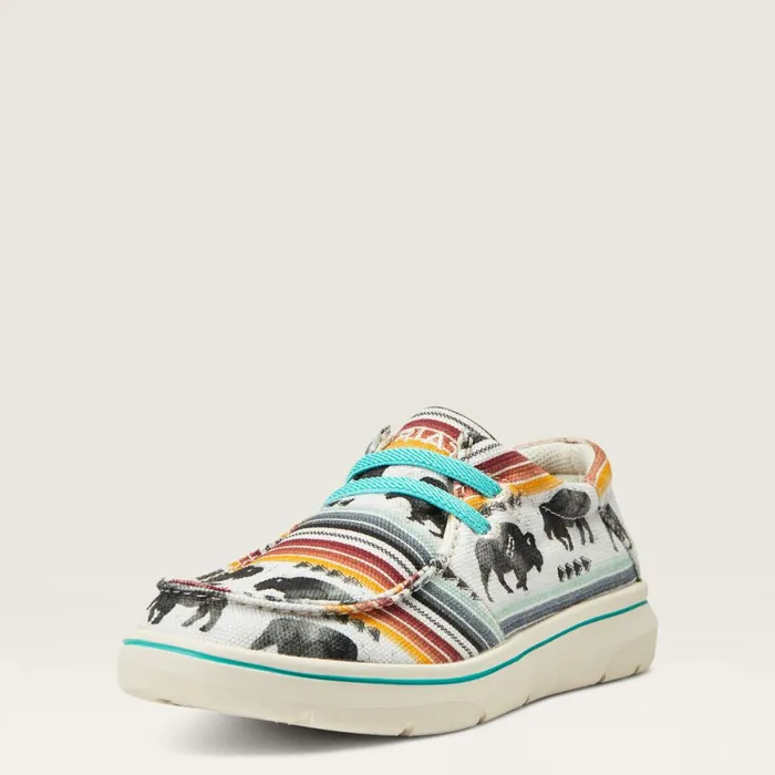 Hilo Buffalo Print Kids Ariat Big Kids039 Footwear