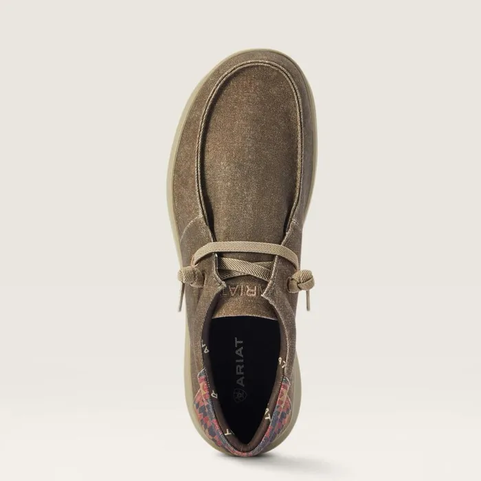 Hilo Dark Tan Rust Southwest Print Men Ariat Shoes and Sneakers Hilo Dark Tan Rust Southwest Print Men Ariat Shoes and Sneakers