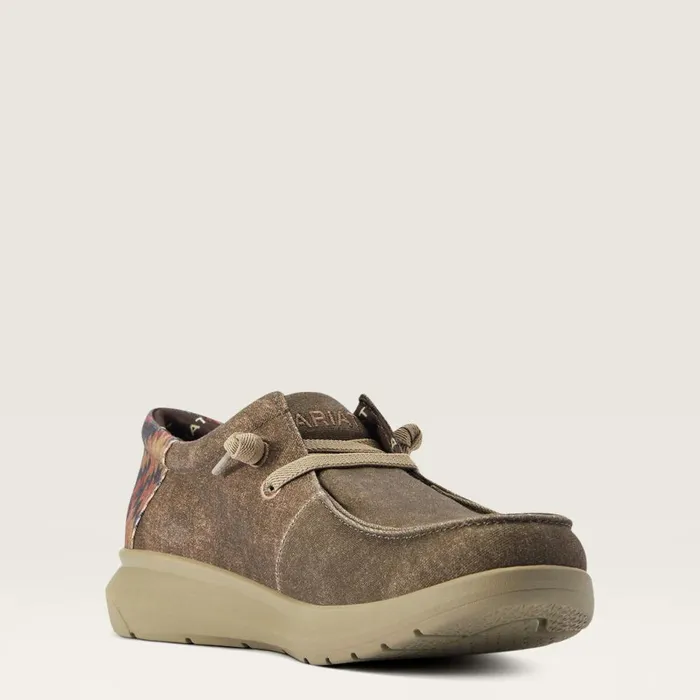 Hilo Dark Tan Rust Southwest Print Men Ariat Shoes and Sneakers Hilo Dark Tan Rust Southwest Print Men Ariat Shoes and Sneakers