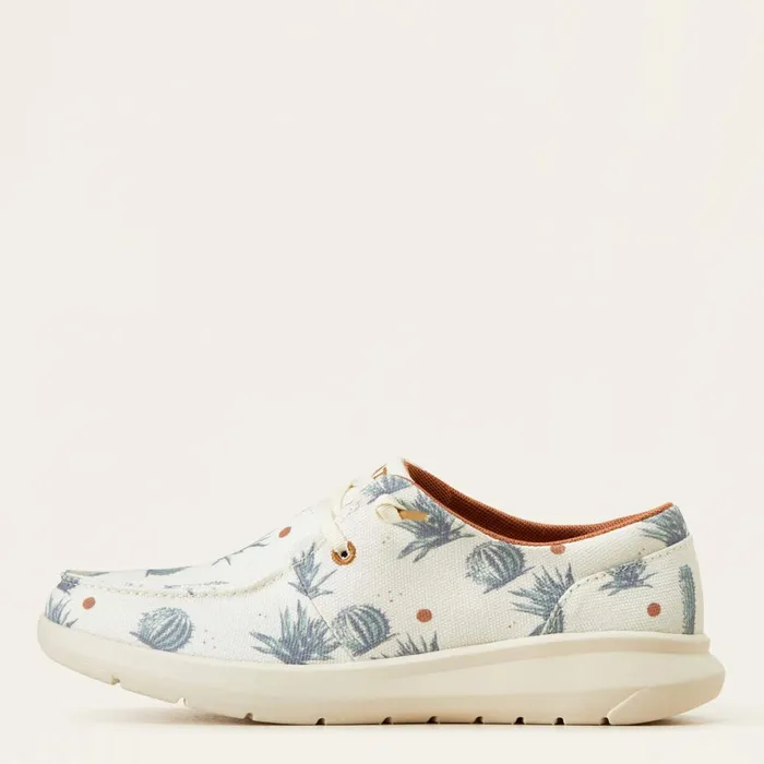 Hilo Sendero Cream Nueces Cactus Print Women Ariat Shoes and Sneakers Hilo Sendero Cream Nueces Cactus Print Women Ariat Shoes and Sneakers
