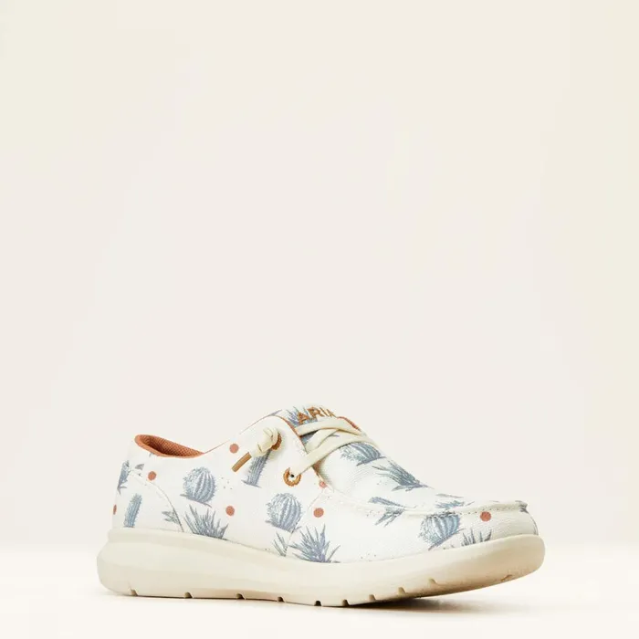 Hilo Sendero Cream Nueces Cactus Print Women Ariat Shoes and Sneakers Hilo Sendero Cream Nueces Cactus Print Women Ariat Shoes and Sneakers