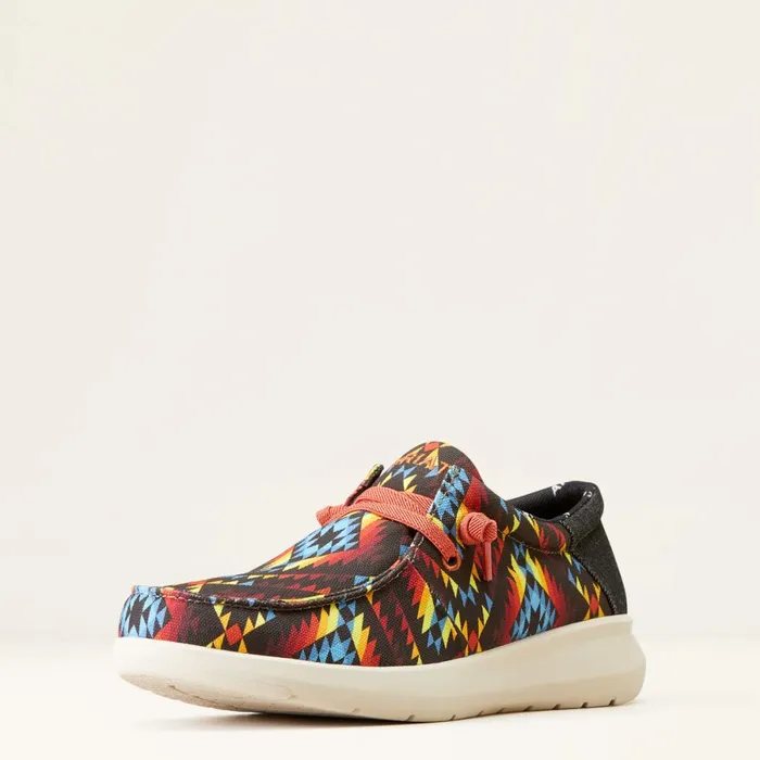Hilo Stretch Lace Fiery Southwest Print Men Ariat Shoes and Sneakers
