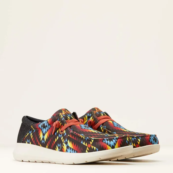 Hilo Stretch Lace Fiery Southwest Print Men Ariat Shoes and Sneakers Hilo Stretch Lace Fiery Southwest Print Men Ariat Shoes and Sneakers