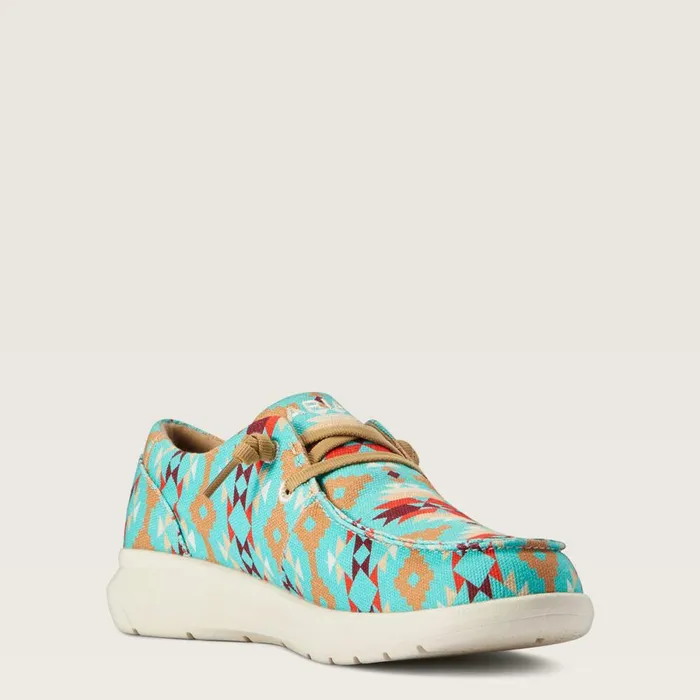 Hilo Turquoise Saddle Blanket Women Ariat Shoes and Sneakers