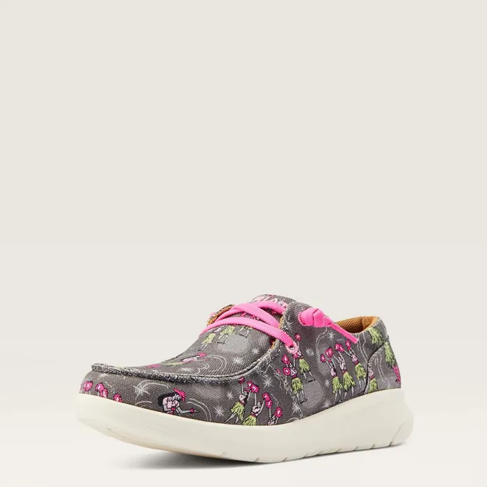 Hilo Western Aloha Hula Print Women Ariat Shoes and Sneakers