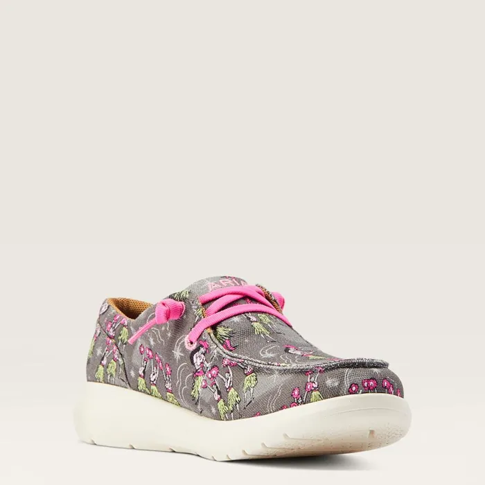 Hilo Western Aloha Hula Print Women Ariat Shoes and Sneakers