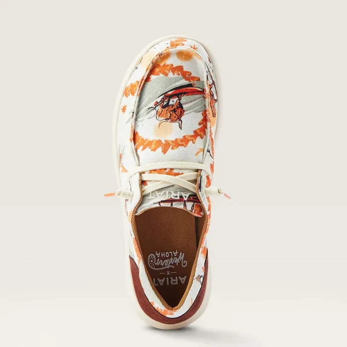Hilo Western Aloha Surfing Longhorn Print Women Ariat Shoes and Sneakers Hilo Western Aloha Surfing Longhorn Print Women Ariat Shoes and Sneakers