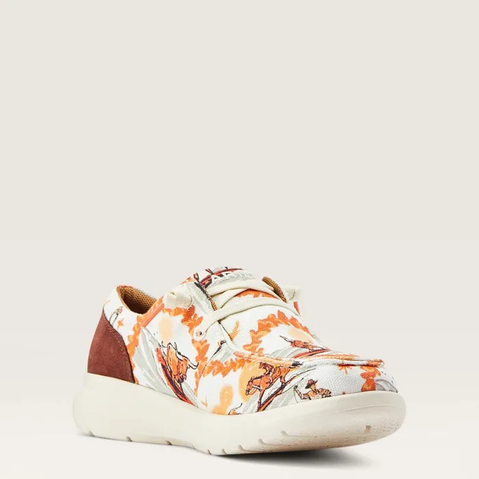 Hilo Western Aloha Surfing Longhorn Print Women Ariat Shoes and Sneakers Hilo Western Aloha Surfing Longhorn Print Women Ariat Shoes and Sneakers