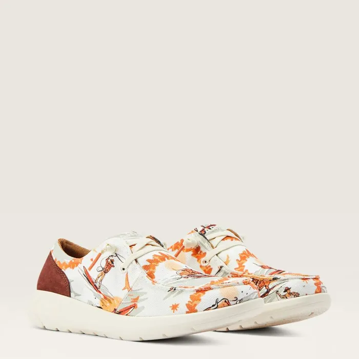 Hilo Western Aloha Surfing Longhorn Print Women Ariat Shoes and Sneakers Hilo Western Aloha Surfing Longhorn Print Women Ariat Shoes and Sneakers