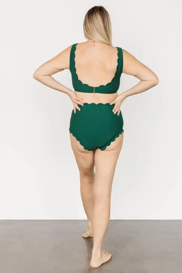 Honolulu High Waist Bikini Bottom Green Women Baltic Born Bikini Honolulu High Waist Bikini Bottom Green Women Baltic Born Bikini