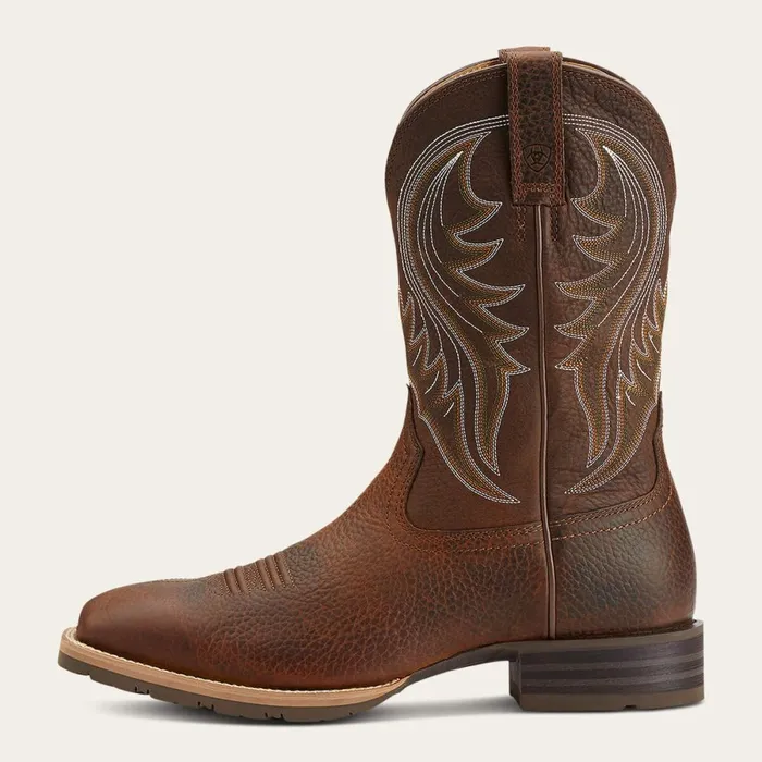 Hybrid Rancher Western Boot Brown Oiled Rowdy Men Ariat Western Boots Hybrid Rancher Western Boot Brown Oiled Rowdy Men Ariat Western Boots