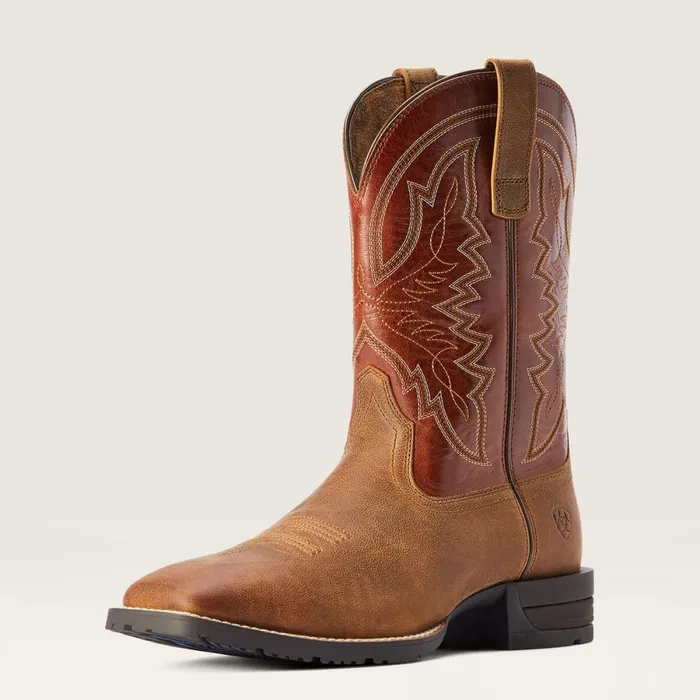 Hybrid Ranchwork Western Boot Sorrel Crunch Men Ariat Western Boots
