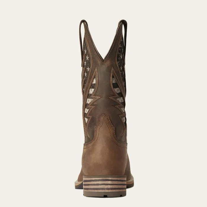Hybrid VentTEK Western Boot Distressed Brown Men Ariat Western Boots Hybrid VentTEK Western Boot Distressed Brown Men Ariat Western Boots