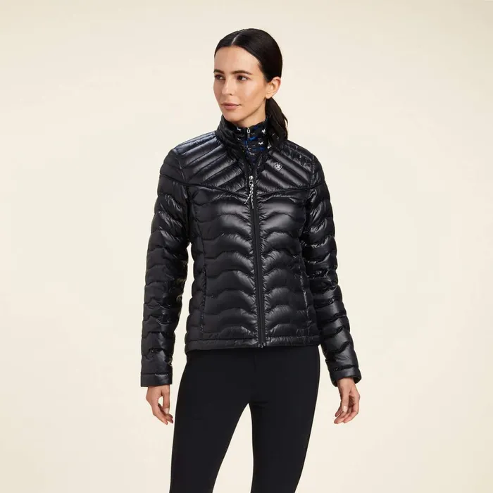 Ideal Down Jacket Ir Black Women Ariat Jackets and Vests