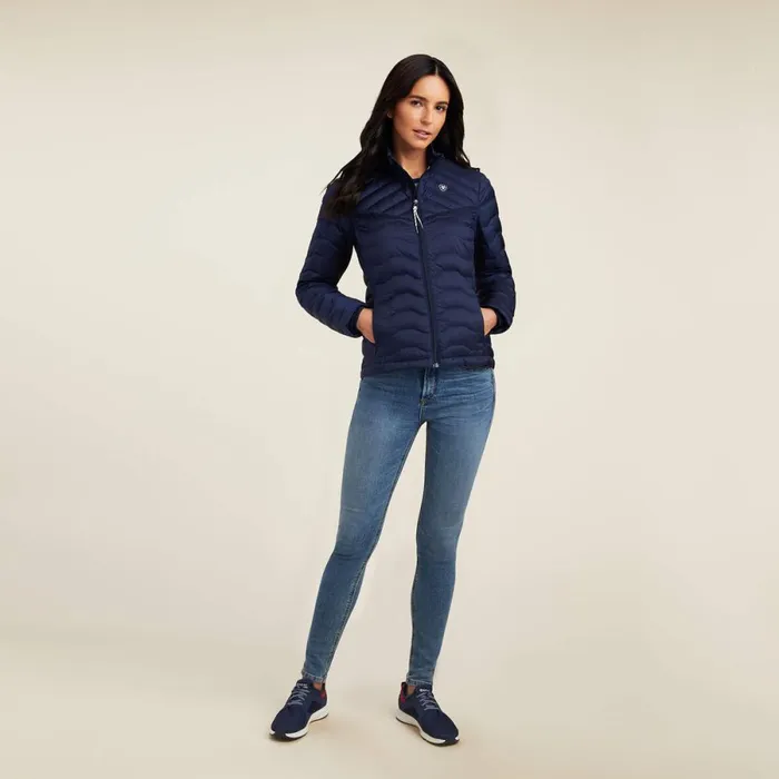 Ideal Down Jacket Navy Eclipse Women Ariat Jackets and Vests Ideal Down Jacket Navy Eclipse Women Ariat Jackets and Vests