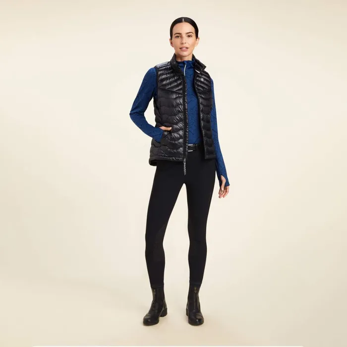 Ideal Down Vest Ir Black Women Ariat Jackets and Vests Ideal Down Vest Ir Black Women Ariat Jackets and Vests