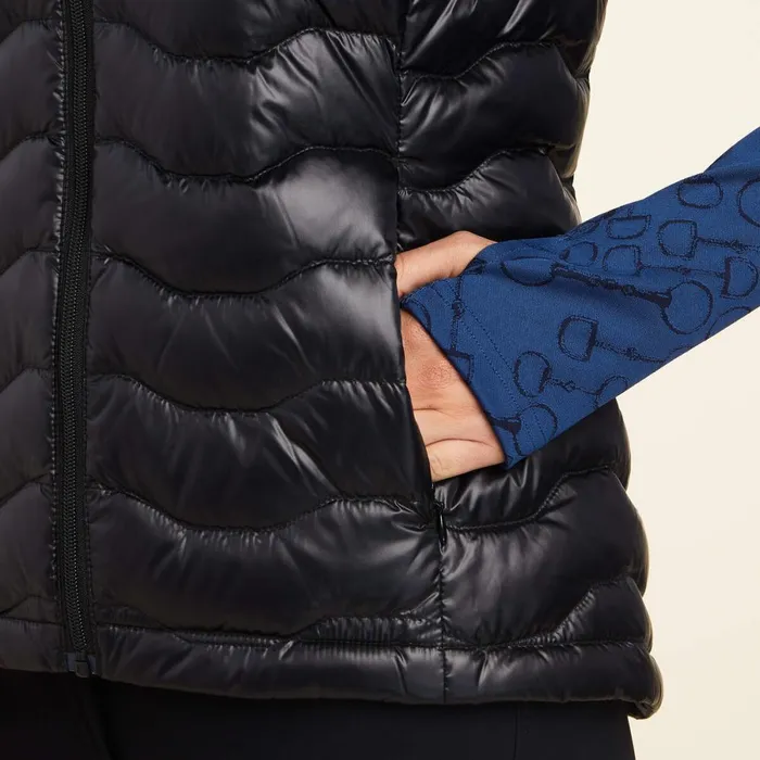 Ideal Down Vest Ir Black Women Ariat Jackets and Vests Ideal Down Vest Ir Black Women Ariat Jackets and Vests