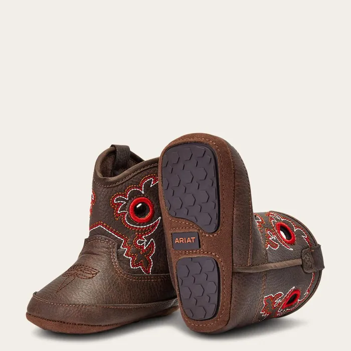 Infant Lil039 Stompers Rough Stock Boot Brown Kids Ariat Baby Boots