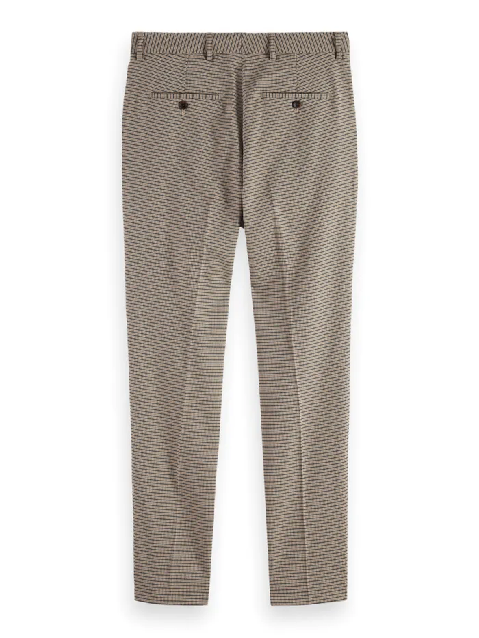 Irving 8211 Classic Yarndyed Chino Antra Offwhite Mini Check Men Scotch and Soda Pants Irving 8211 Classic Yarndyed Chino Antra Offwhite Mini Check Men Scotch and Soda Pants