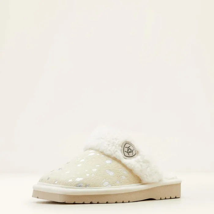 Jackie Square Toe Ice Silver Women Ariat Slippers