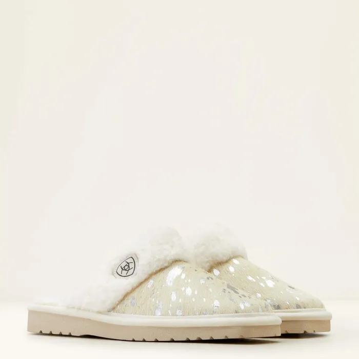 Jackie Square Toe Ice Silver Women Ariat Slippers