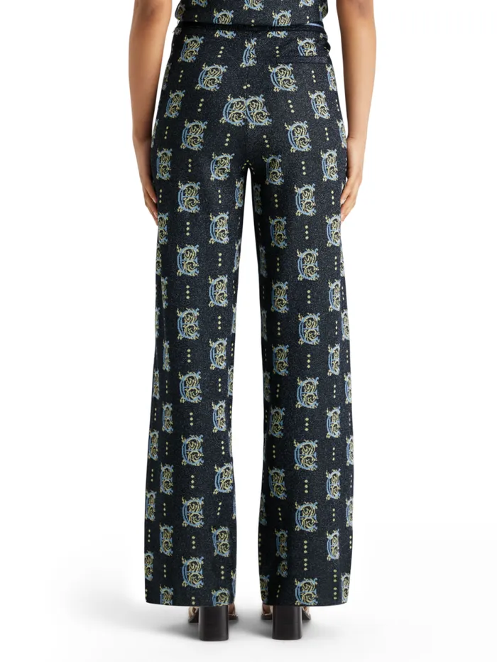 Jacquard Knitted Trousers Night Women Scotch and Soda Pants