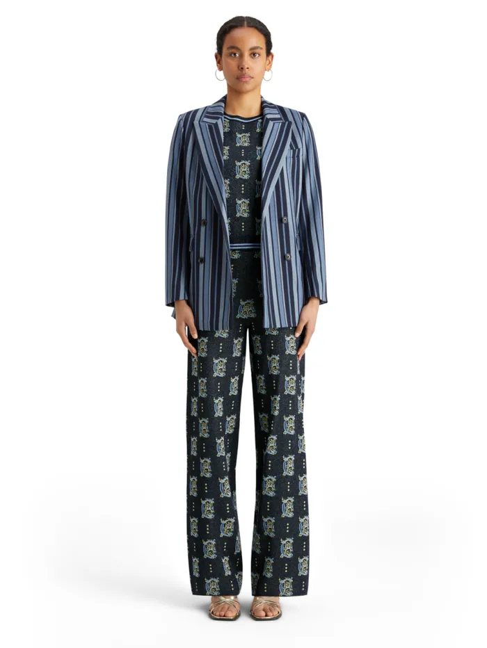 Jacquard Knitted Trousers Night Women Scotch and Soda Pants