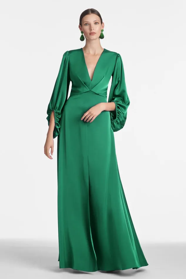 Jenny Gown 8211 Emerald Women Sachin and Babi Covered